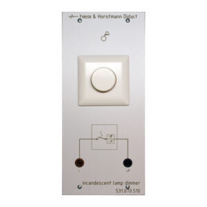 531.070.510 Installatiepaneel dimmer voor lampen