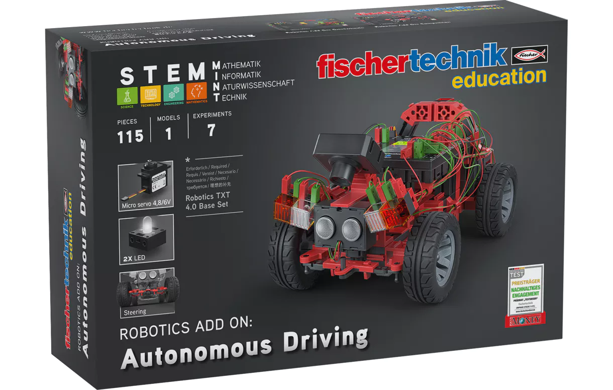 Fischertechnik ROBOTICS TXT 4.0 Add On: Autonomous Driving